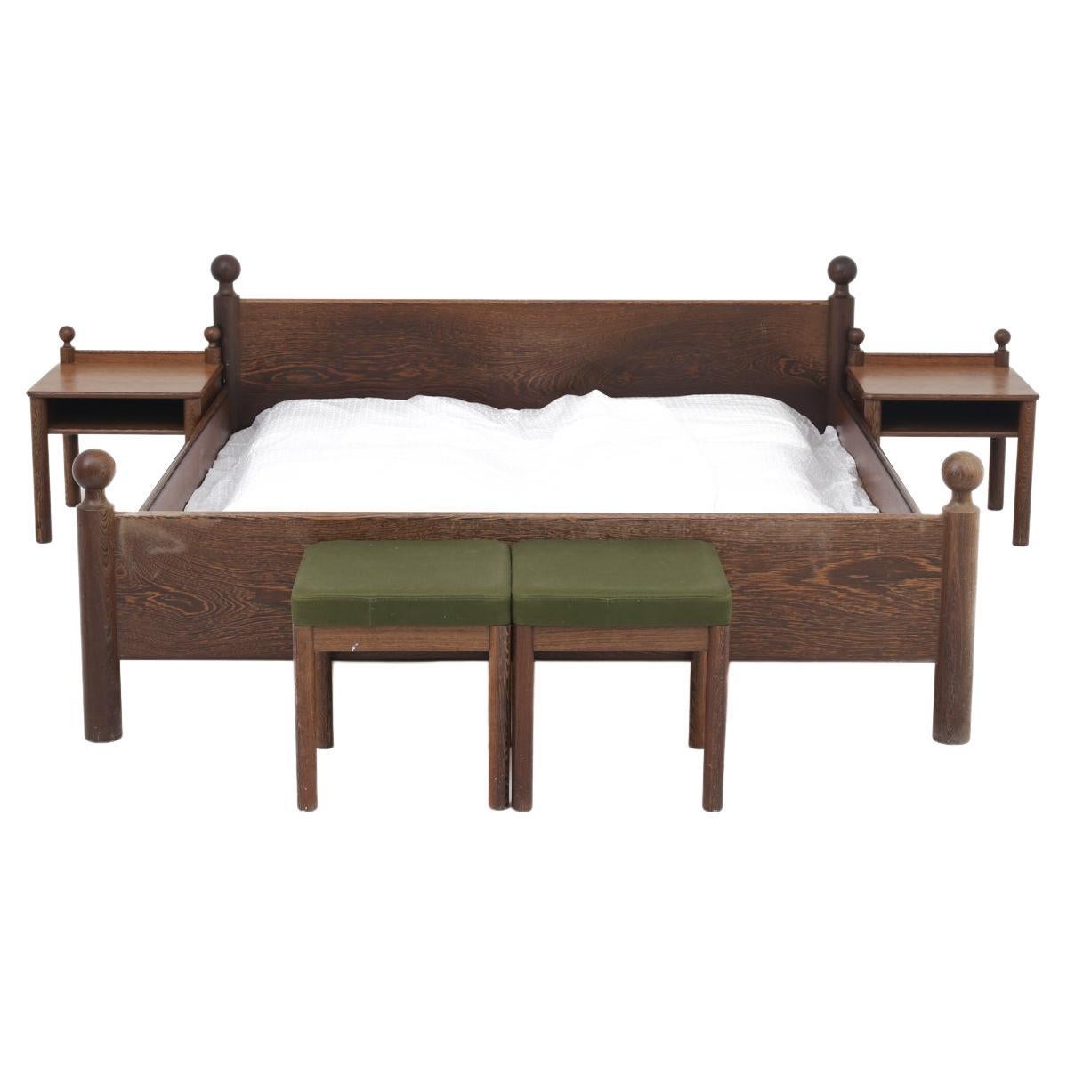 Bed Set by Leif Alring and Willy Beck