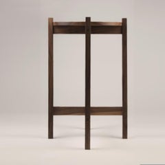 Black Walnut Nightstand – Modern Handcrafted Side Table with Oil Finish
