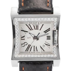 Bedat & Co. Geneve N01 31.50mm 114.030.100 Diamond Bezel Stainless Steel Watch