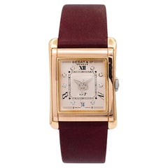 Vintage Bedat & Co. Geneve N07 728 27MM Diamond Dial 18K Gold Stainless Steel Watch