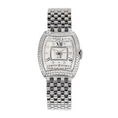 Bedat & Co Ladies No 3 Steel Diamond Bezel Wristwatch