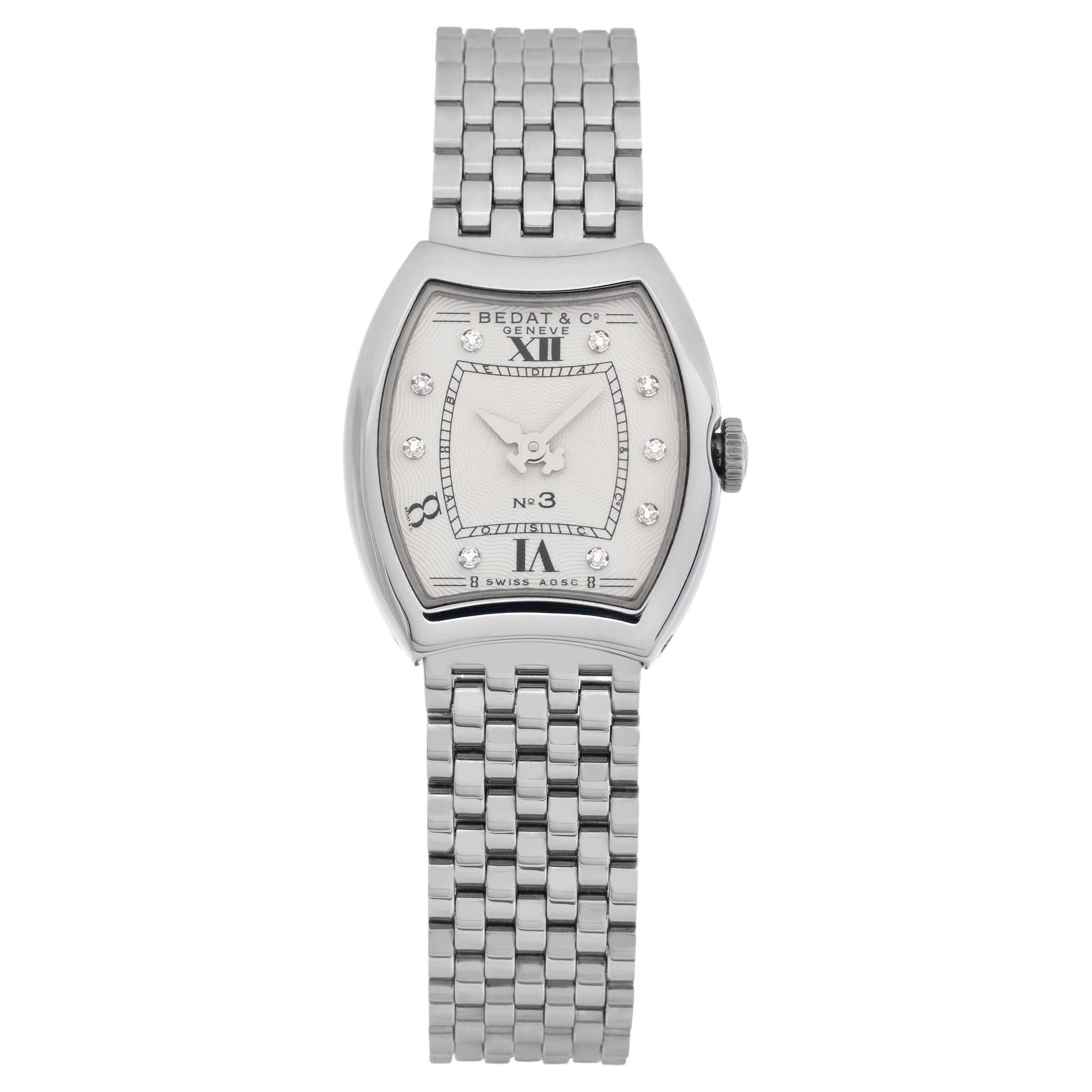 Bedat & Co. No. 3 Stainless Steel Wristwatch Ref 304