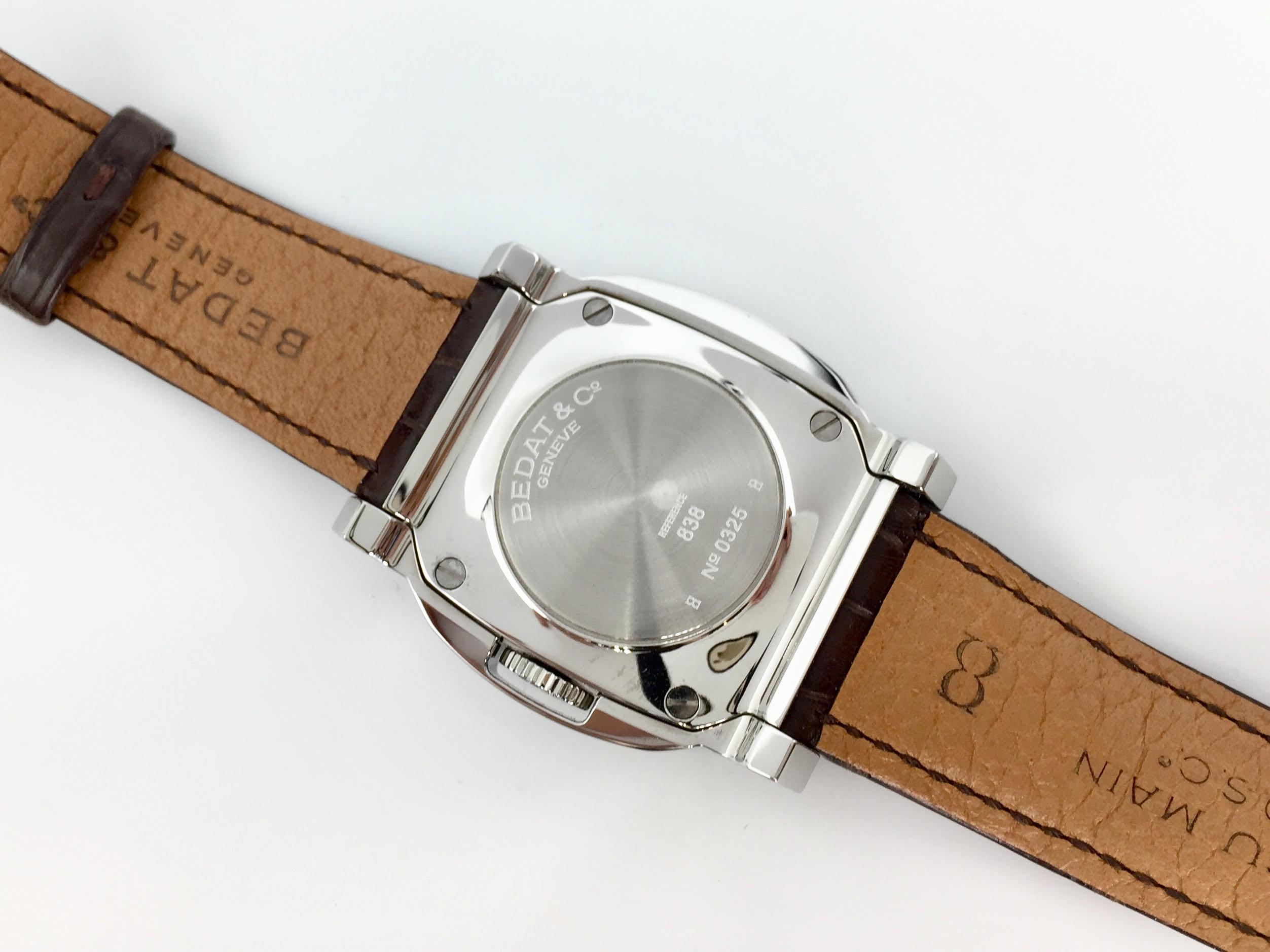 Bedat & Co. No. 8 Stainless Steel Automatic Watch 838.010.100 In New Condition For Sale In Pikesville, MD