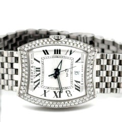 Bedat & Co Lunette en forme de tonneau 113diamants 0,95cttw Montre Geneva Détail : $10750