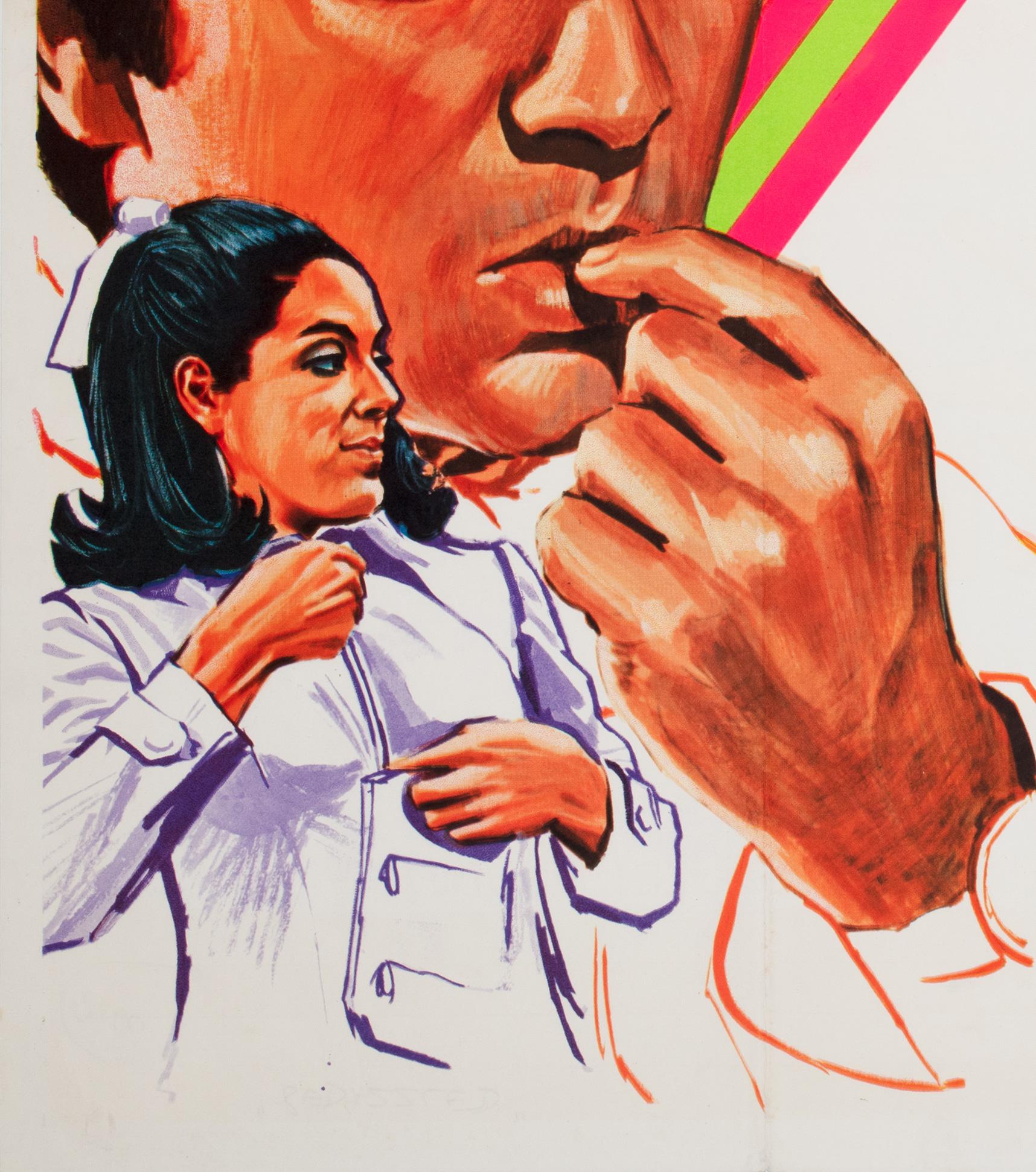 Papier Affiche UK Quad du film Éblouissant 1967, Tom Chantrell en vente