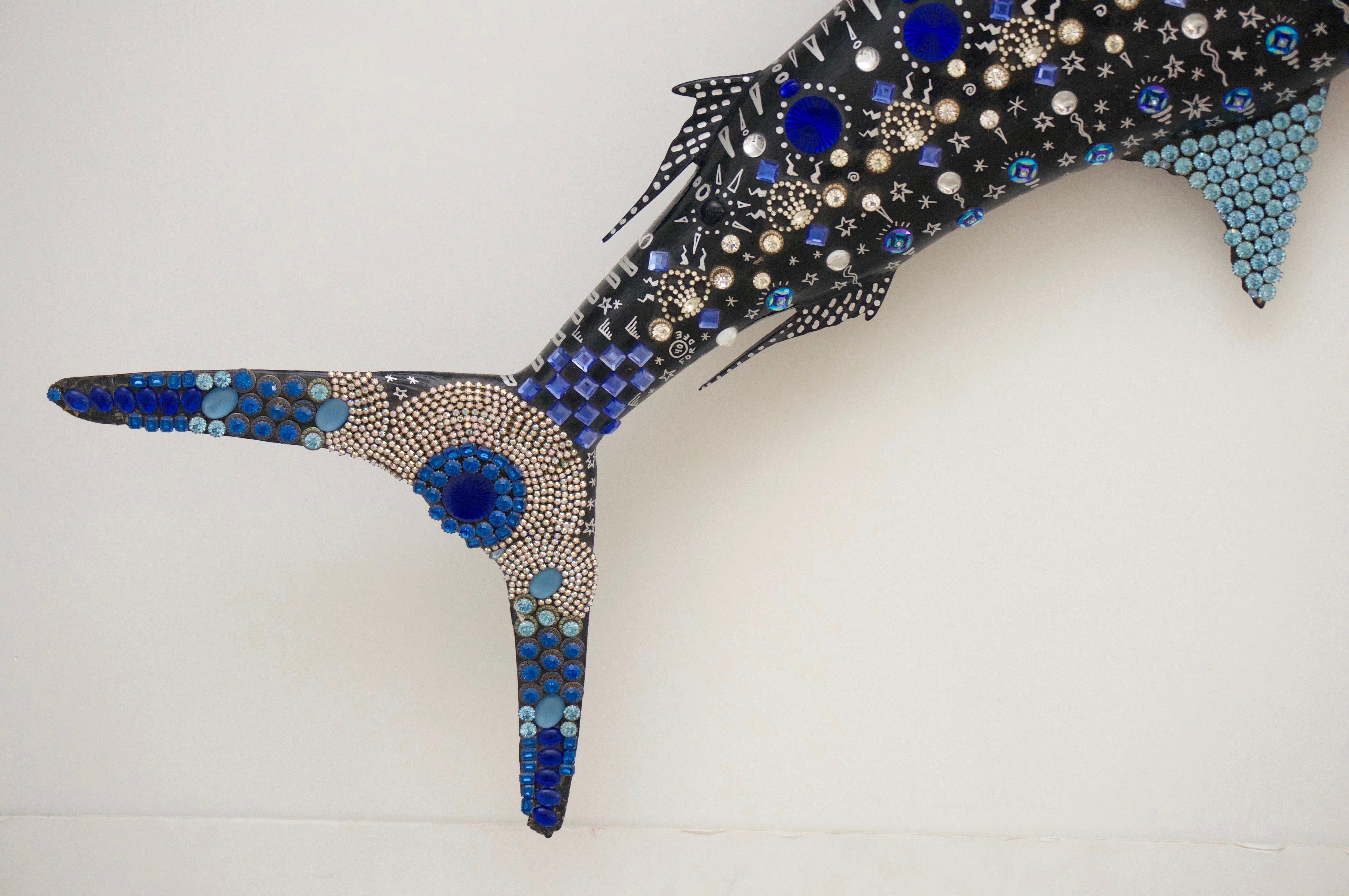 Hand-Crafted Bedazzled Marlin Sailfish