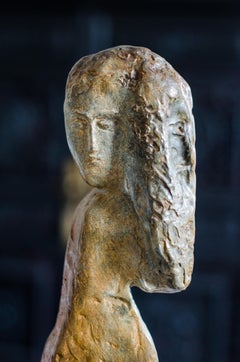 'Bedouina' Bronze Figurative Sculpture
