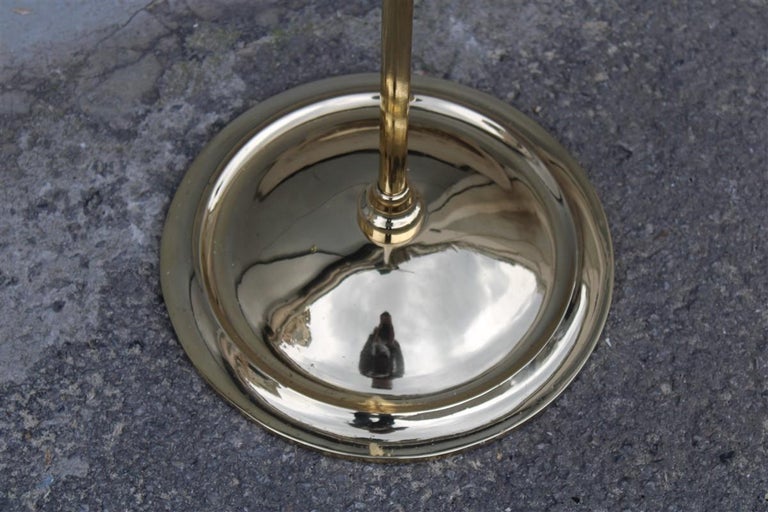 Bedroom Clothes Hanger with Mirror Italy MidCentury Modern Gold For