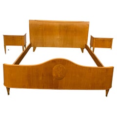 Vintage Bedroom Set by Paolo Buffa, 1950s, Set of 3
