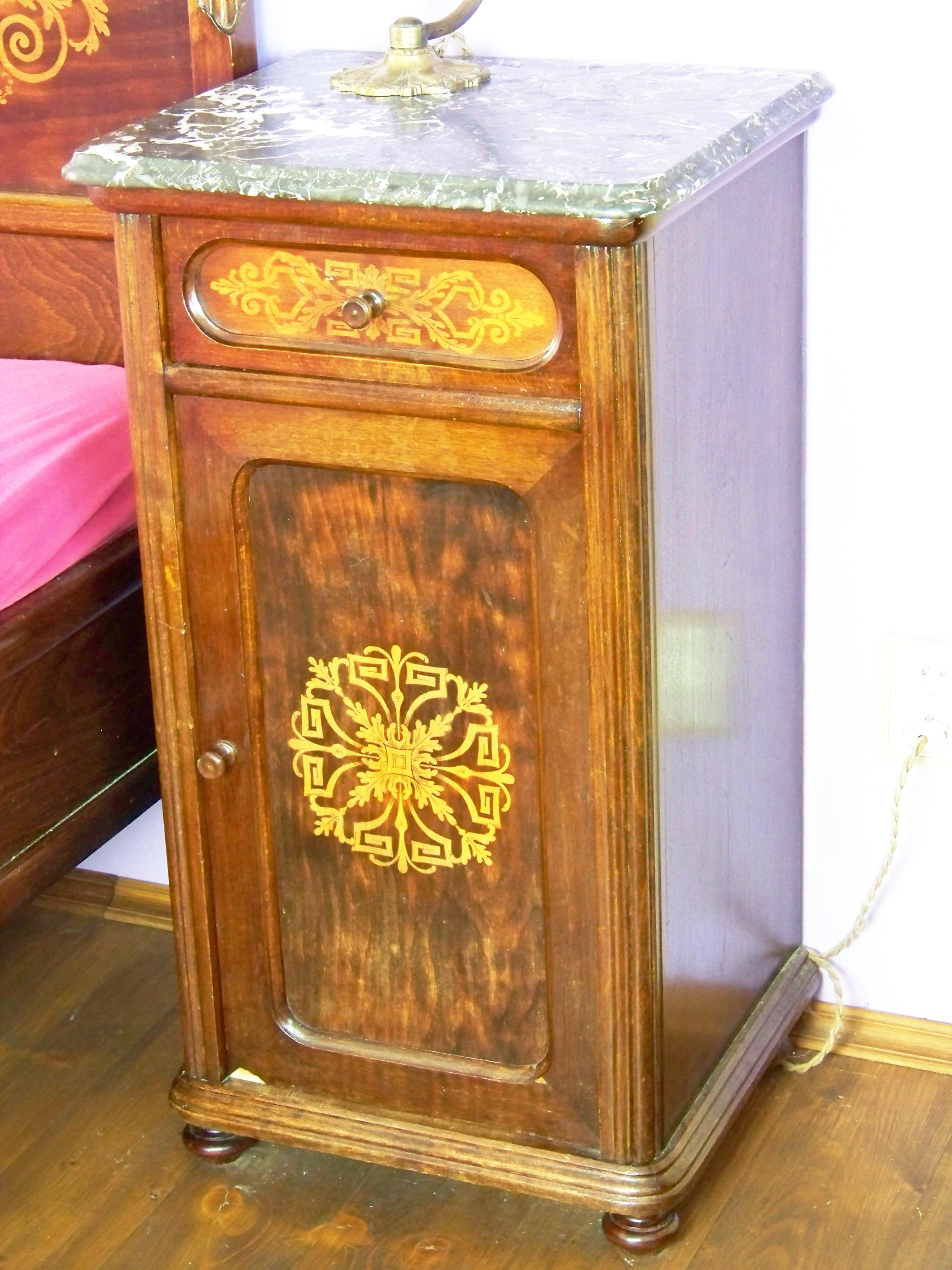 Art Nouveau Bedroom Thonet, Garnitur A, Since 1904
