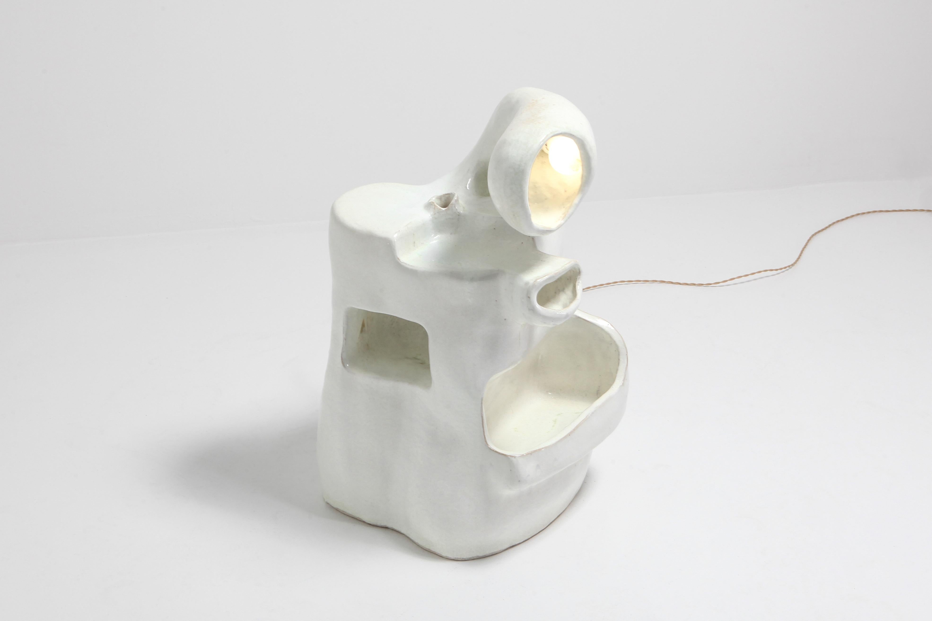Bedside 2 Stoneware Sculpture by Carlo Lorenzetti In New Condition For Sale In Antwerp, BE