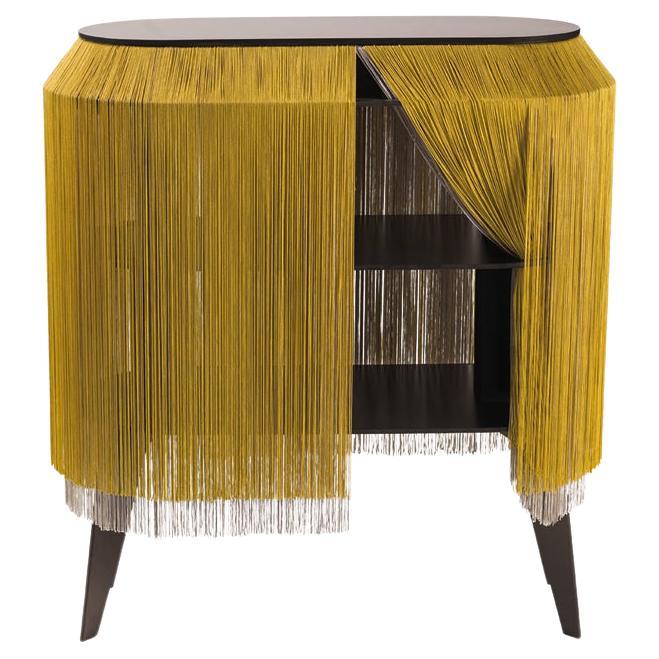 Bedside cabinet - Chic Gold BABY ALPAGA For Sale