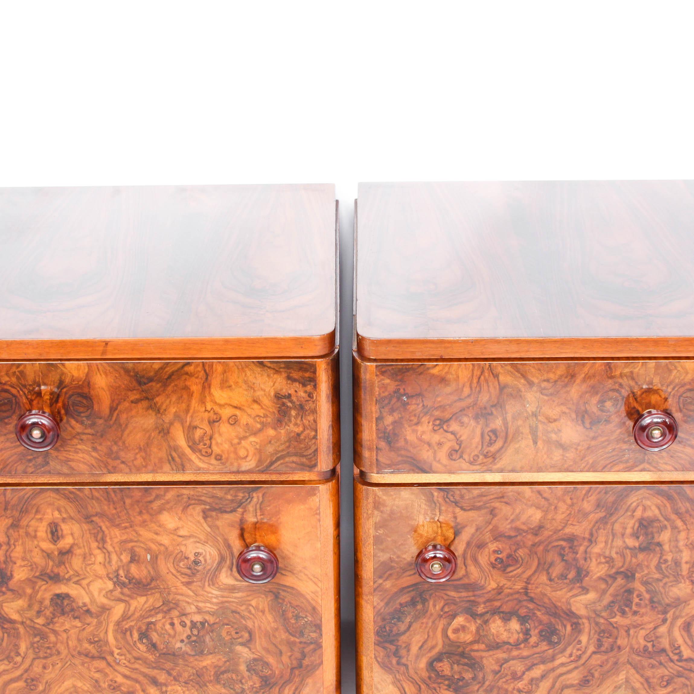 Art Deco Bedside Cabinets 6