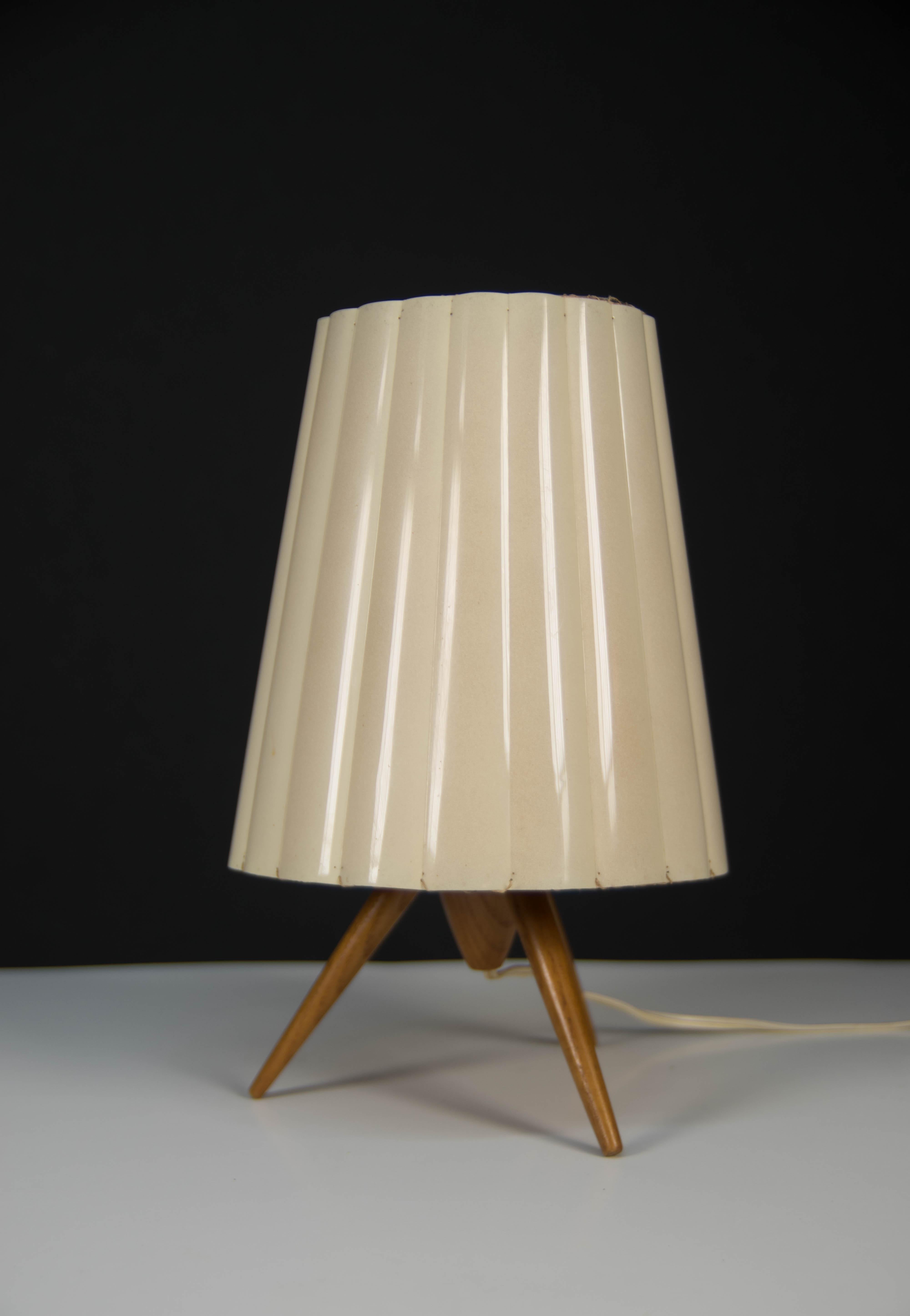 Czech Bedside or Table Lamp, 1960s