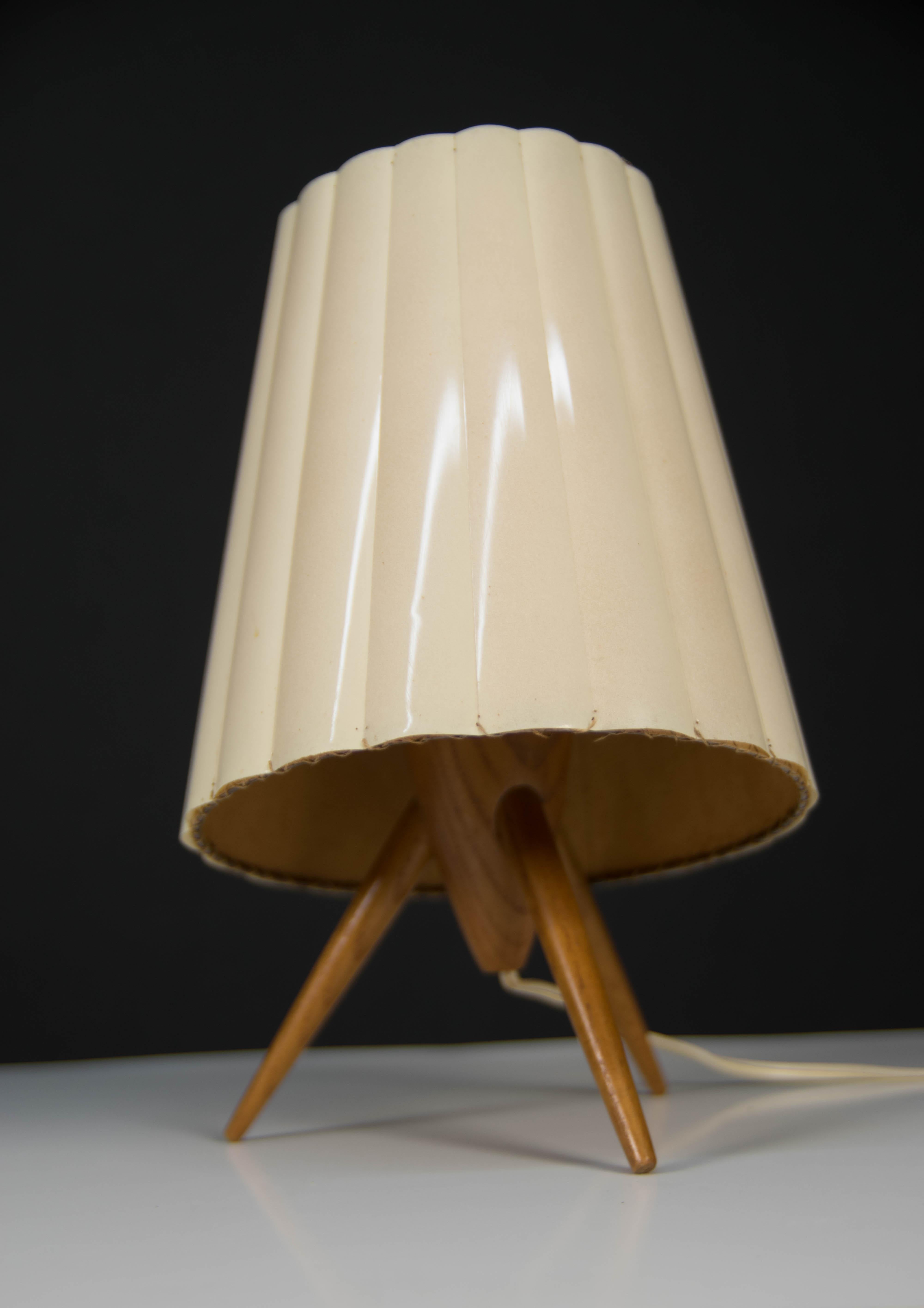Plastic Bedside or Table Lamp, 1960s