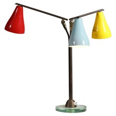 Bedside or Table Lamp of the 50s Fontana Arte Italian Design Original
