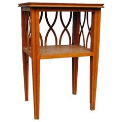 Bedside Table 1940 Style Light Cherry