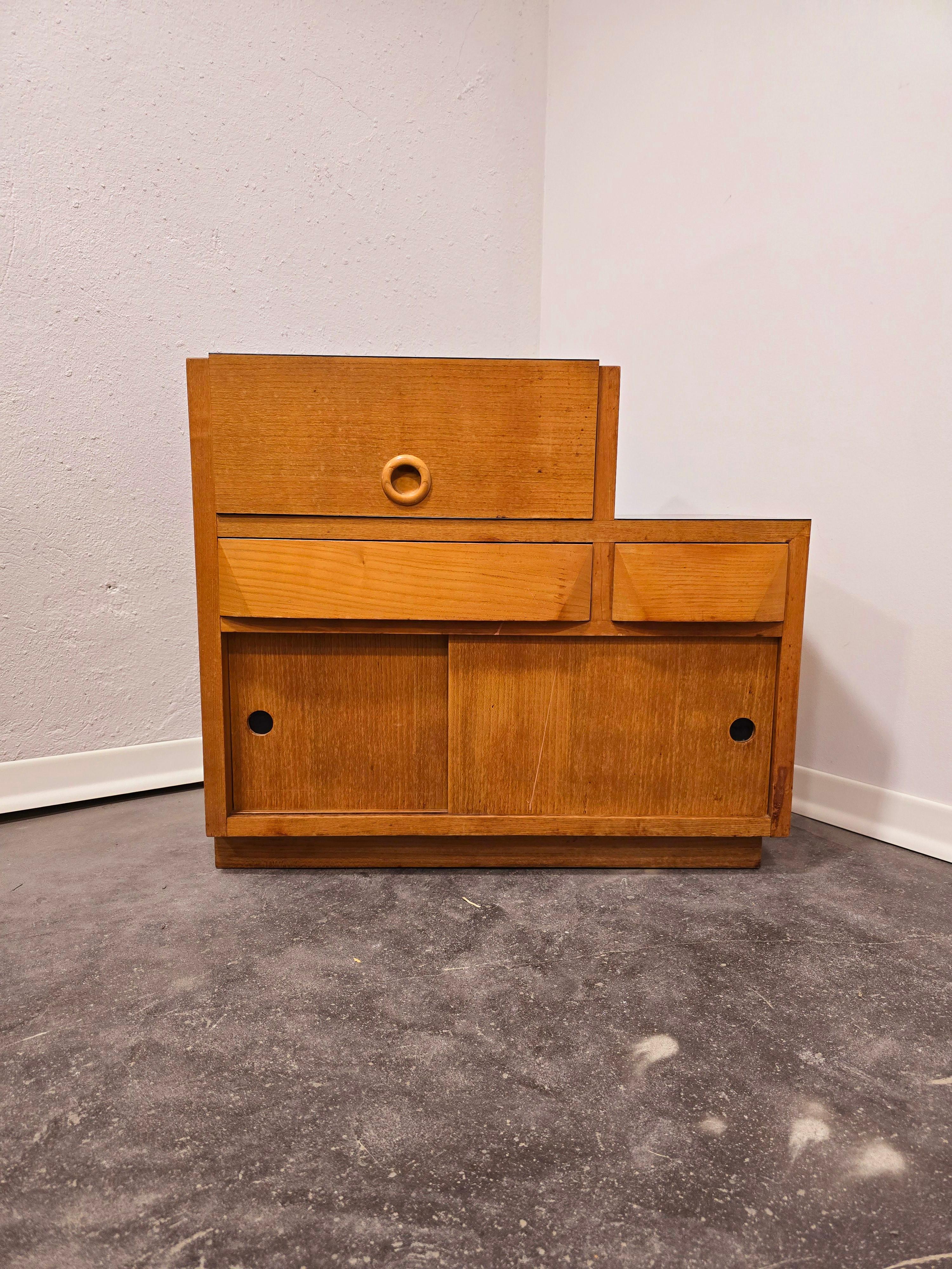 Bedside table 1960s rare For Sale 5