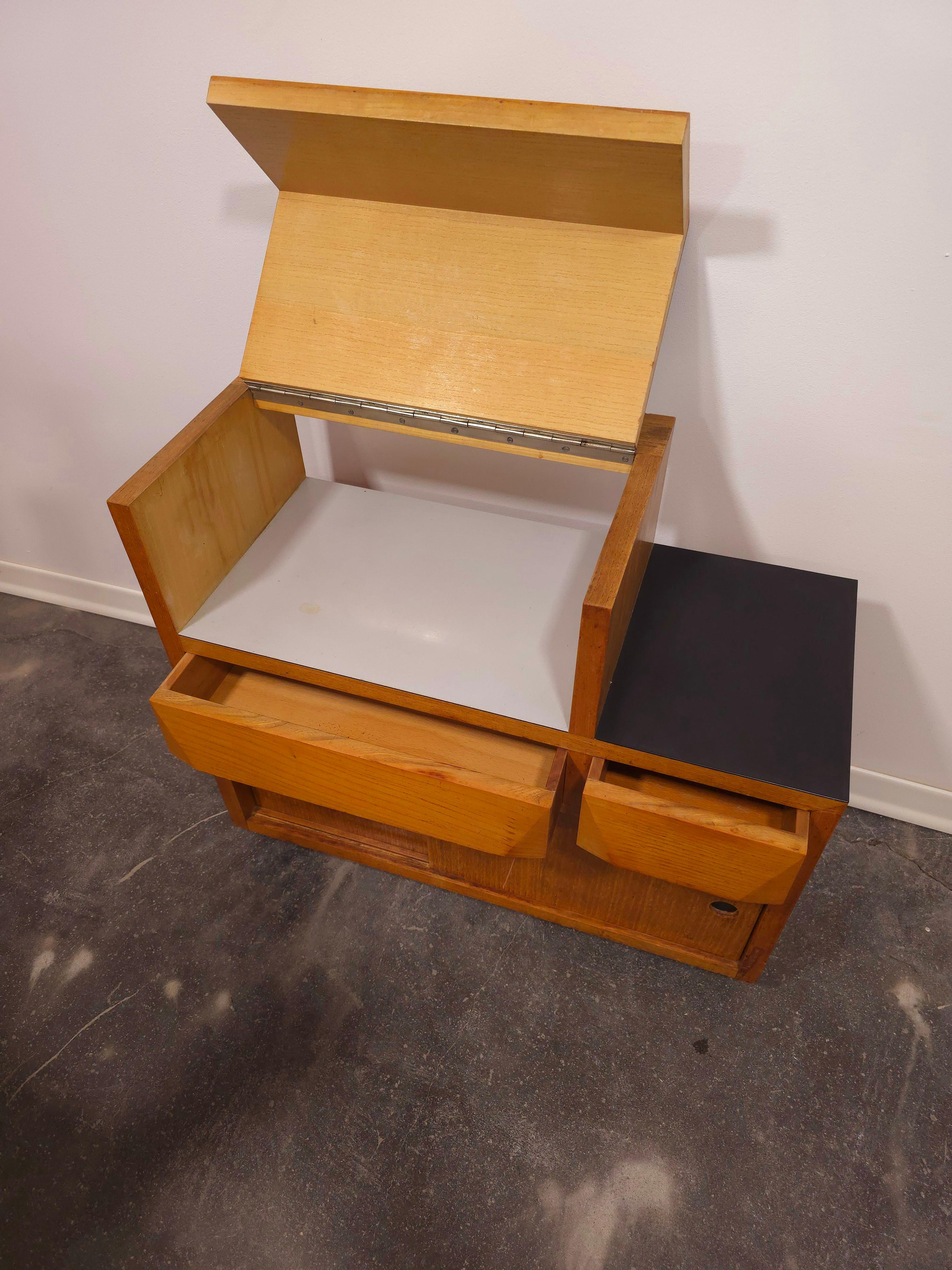 Bedside table 1960s rare For Sale 9