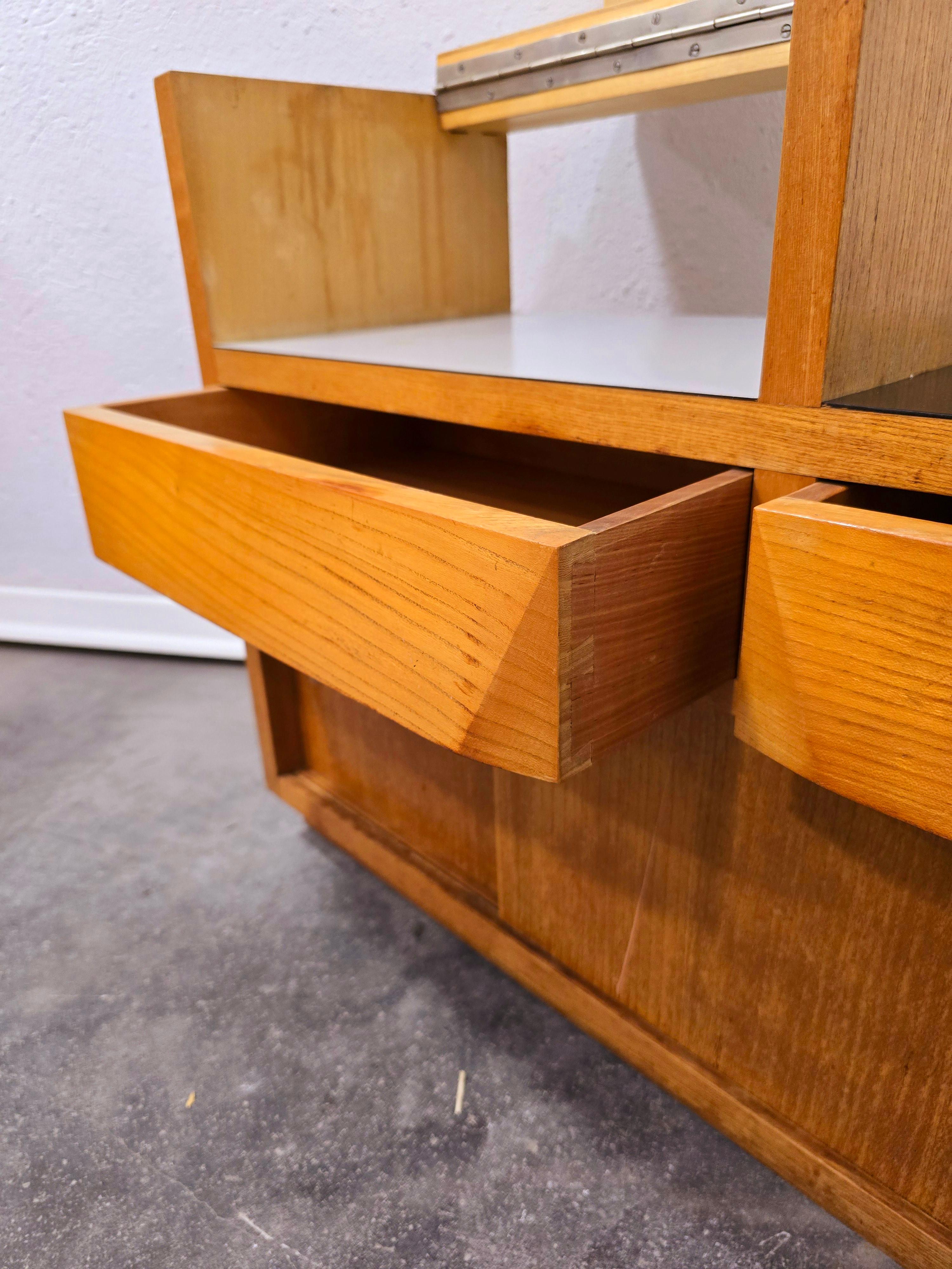 Mid-Century Modern Bedside table 1960s rare For Sale