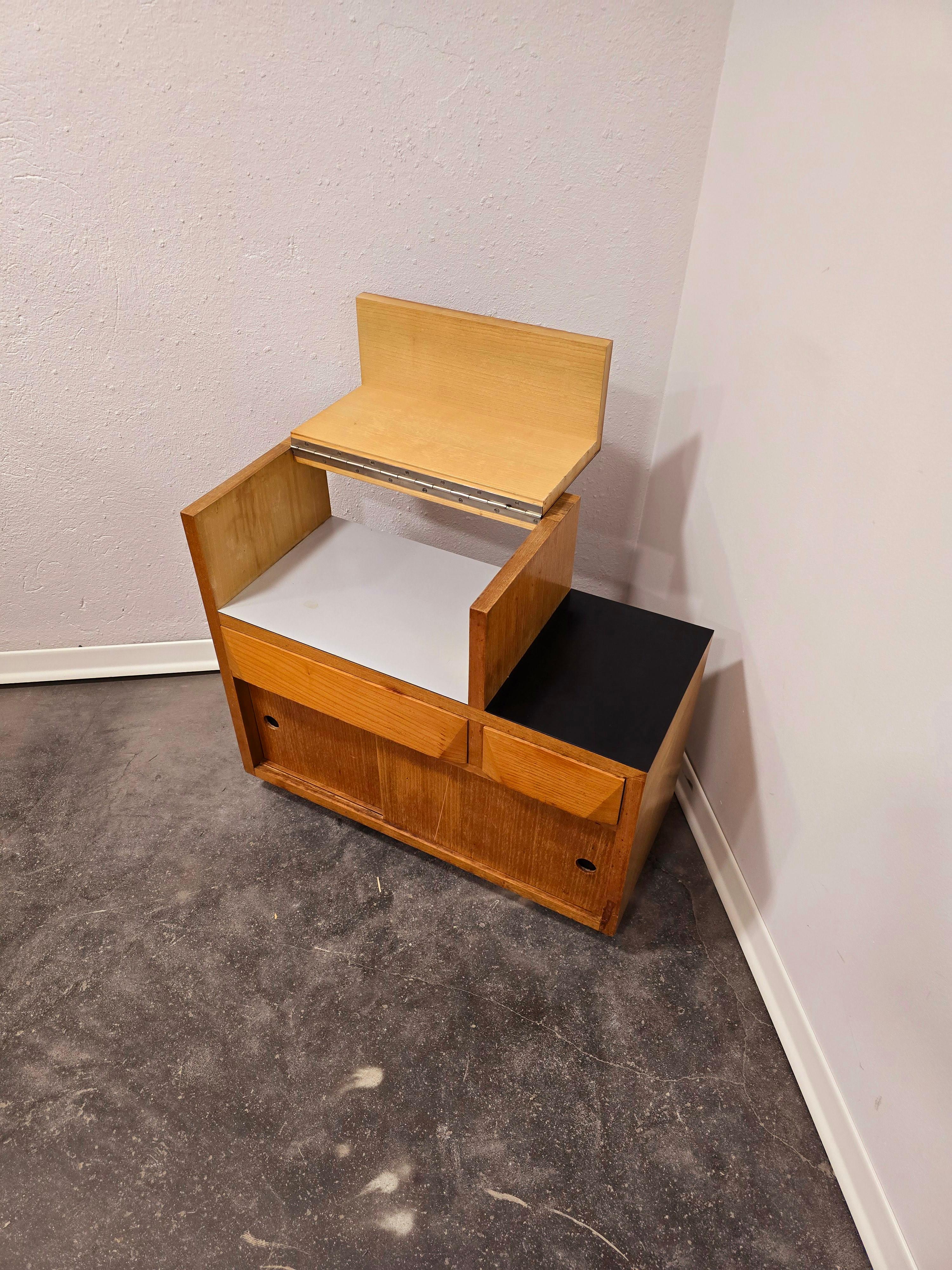 Mid-20th Century Bedside table 1960s rare For Sale