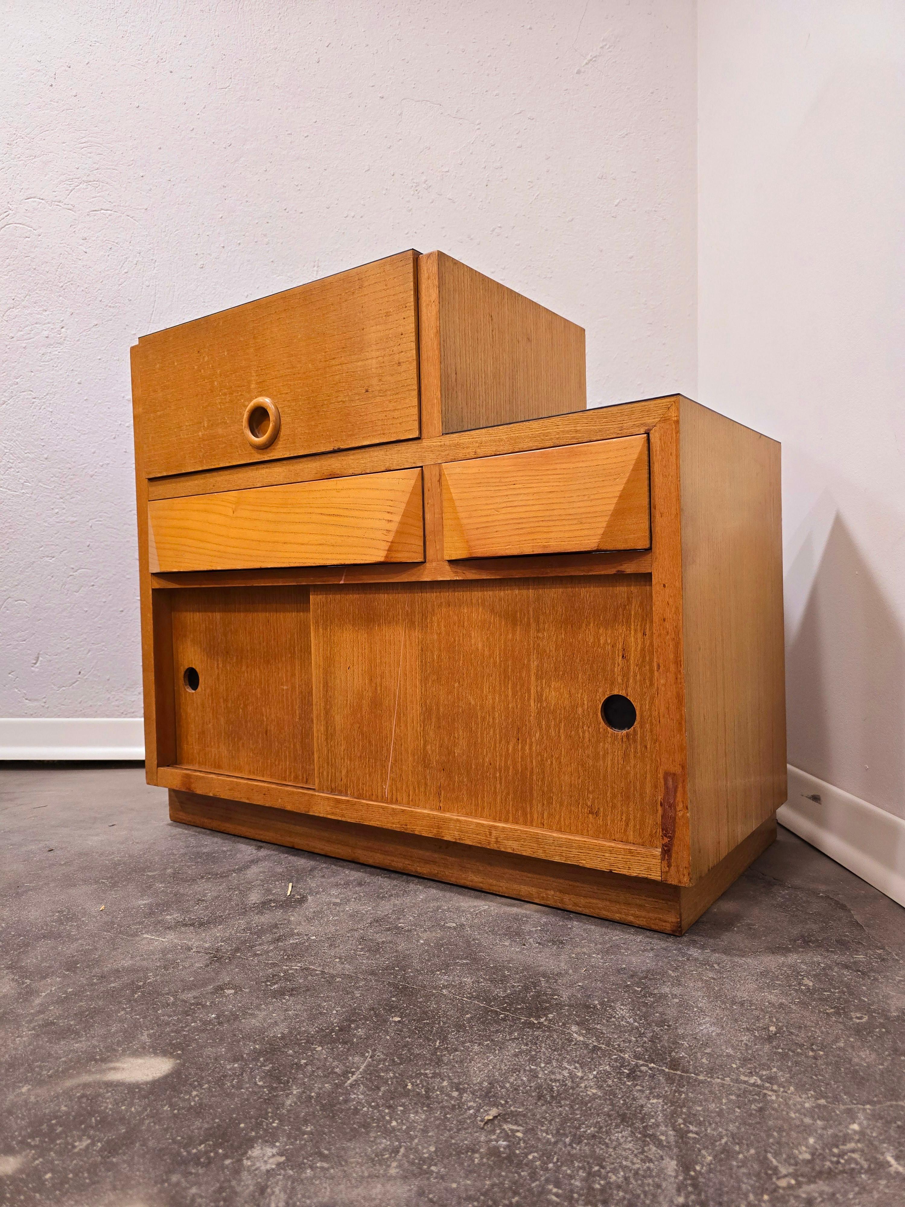 Formica Bedside table 1960s rare For Sale
