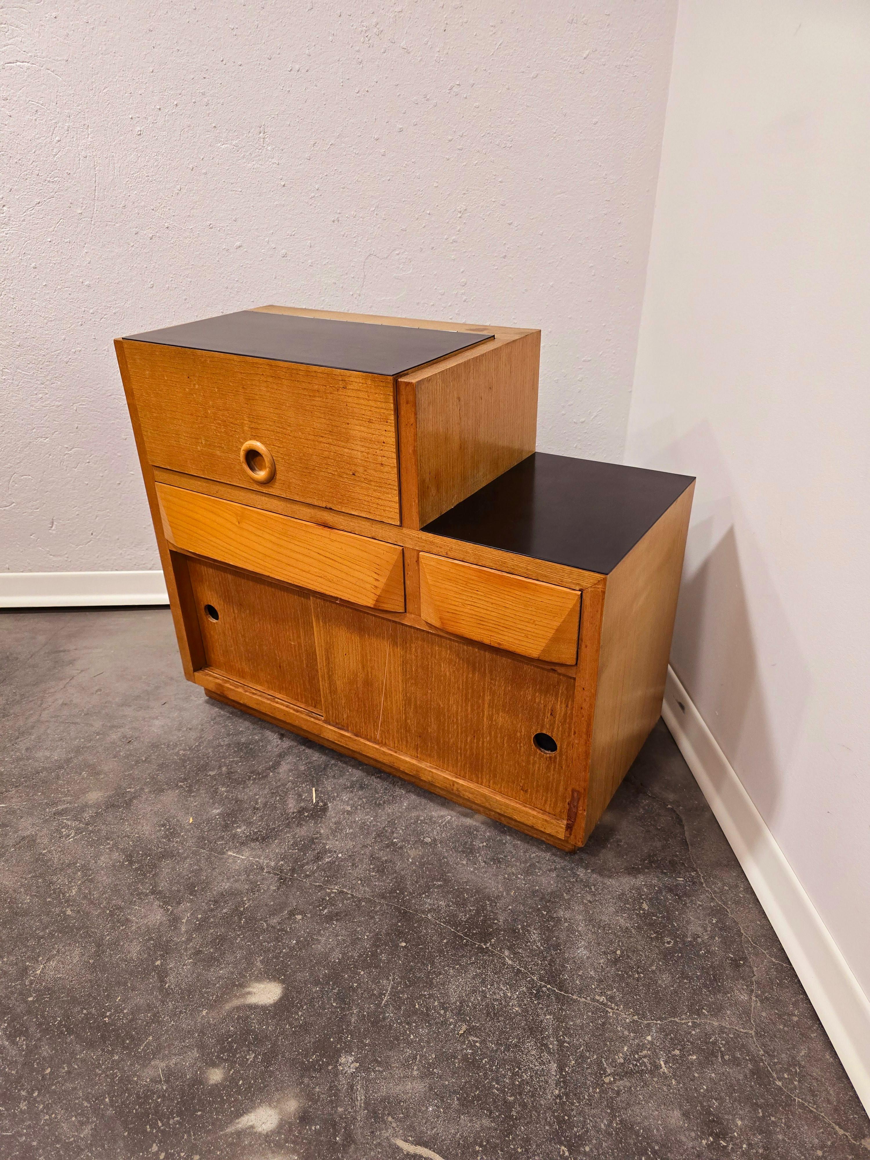 Bedside table 1960s rare For Sale 1