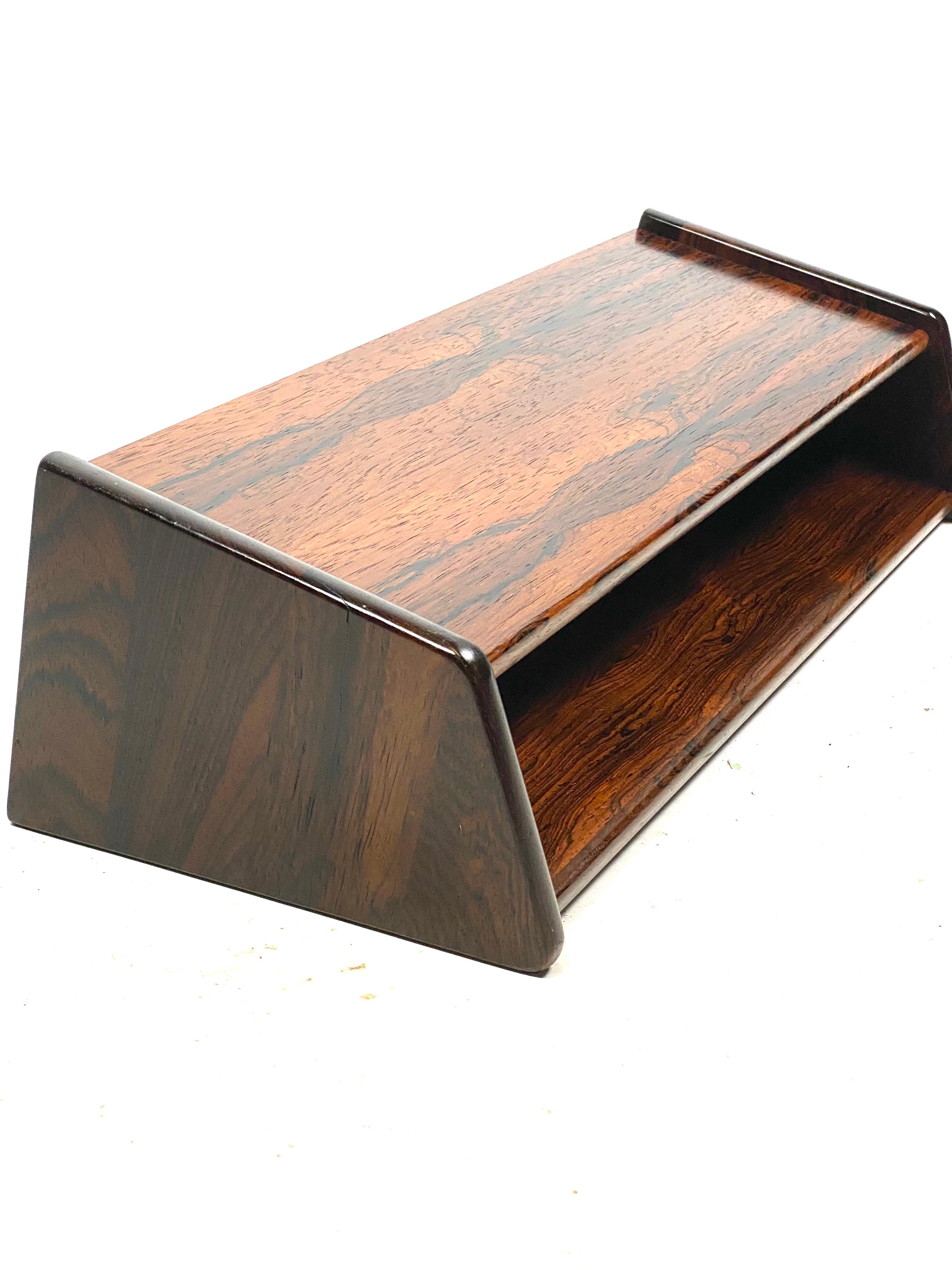 Bedside Table/Bookcase in Rosewood of Danish Design from the 1960s 2