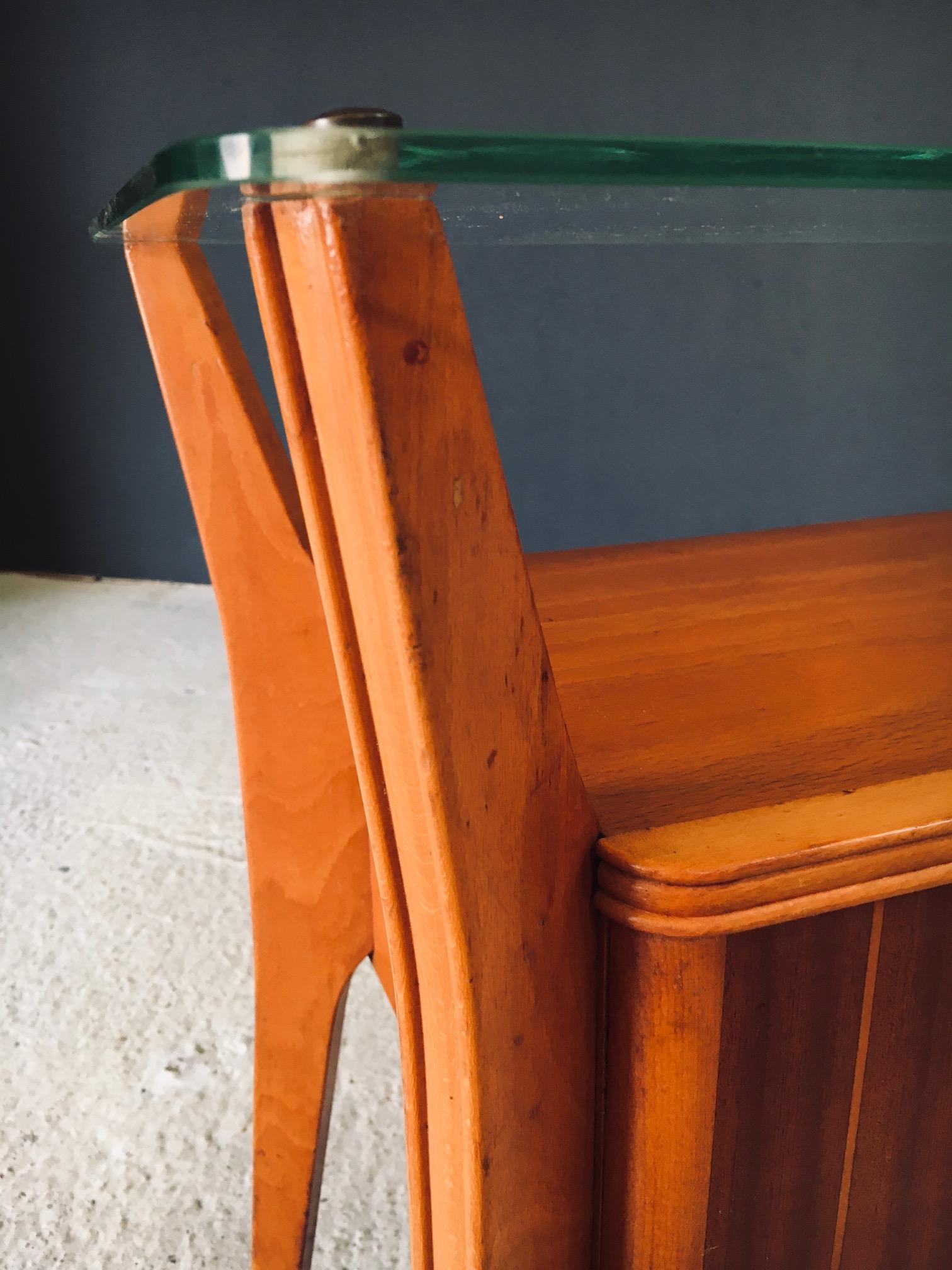 Table de chevet par Gio Ponti pour La Permanente Mobili Cantu, Italie, années 1950 en vente 6