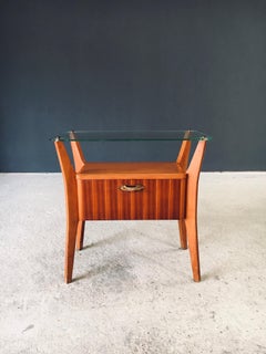 Bedside Table attributed to La Permanente Mobili Cantu, Italy 1950's