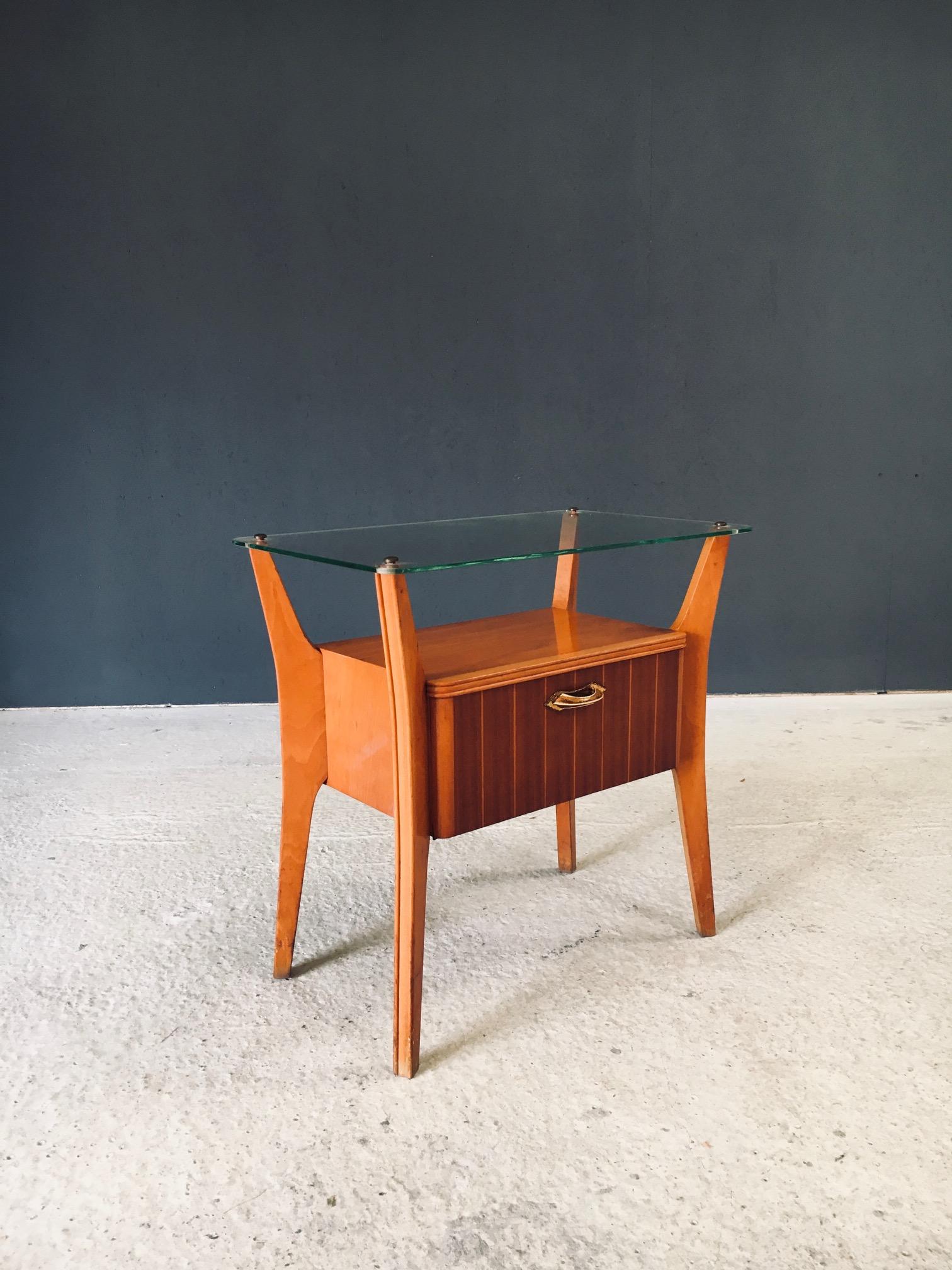 italien Table de chevet par Gio Ponti pour La Permanente Mobili Cantu, Italie, années 1950 en vente