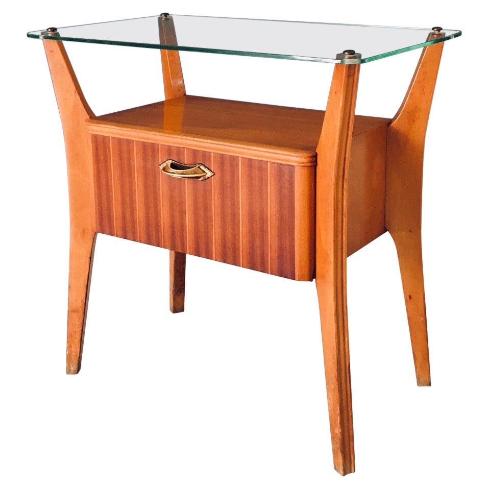 Table de chevet par Gio Ponti pour La Permanente Mobili Cantu, Italie, années 1950 en vente