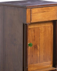 Bedside table in mahogany wood - 19th century