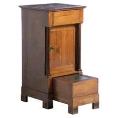 Bedside table in mahogany wood - 19th century