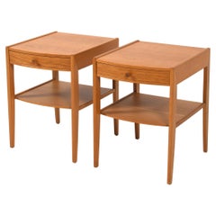 Comodino in Oak, anni '60