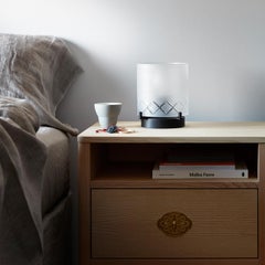 Swiss Nightstand in Natural Solid European Ash