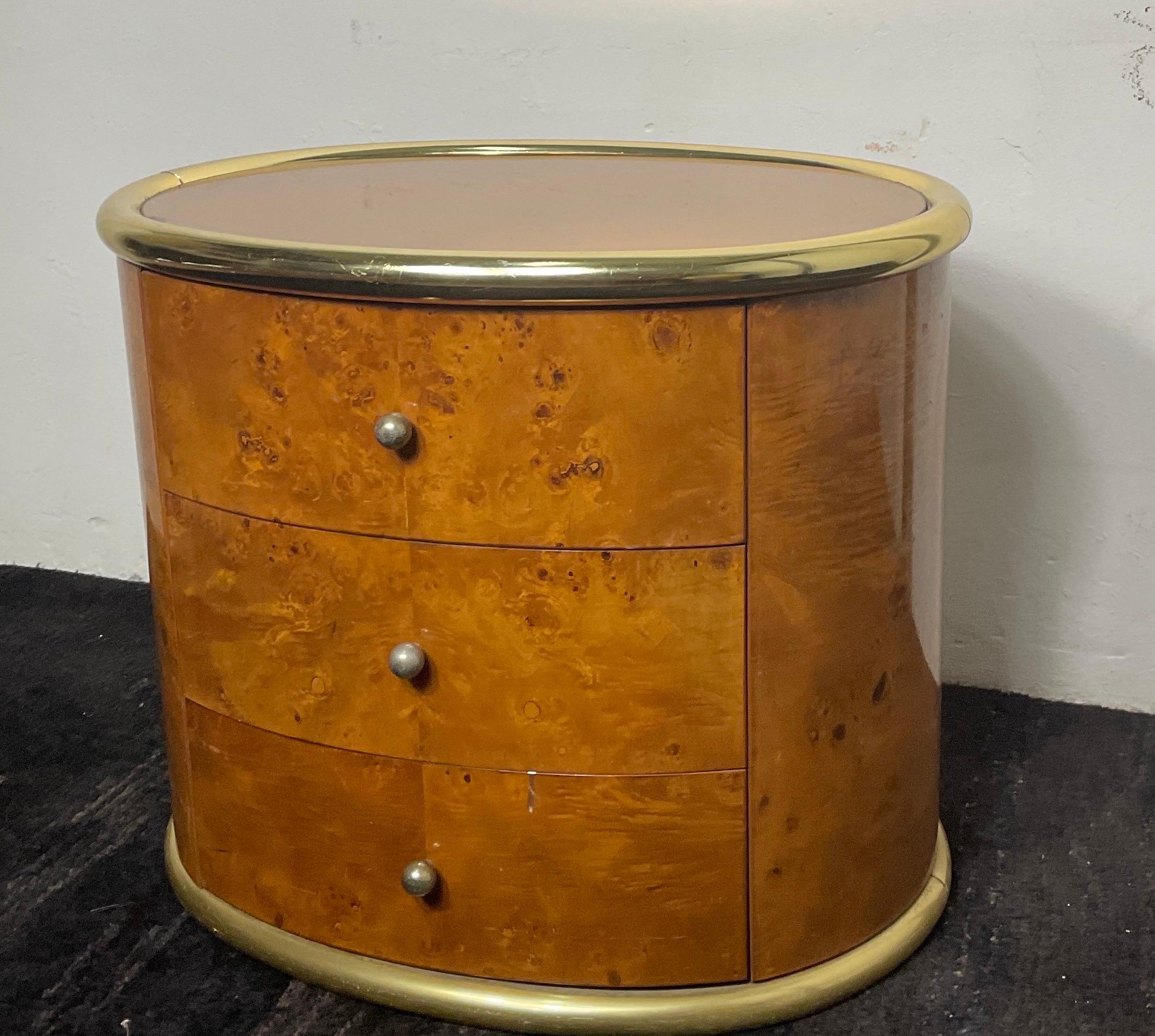 70s bedside table