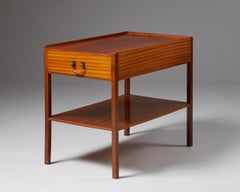 Bedside Table Model 914 Designed by Josef Frank for Svenskt Tenn, Sweden, 1950s