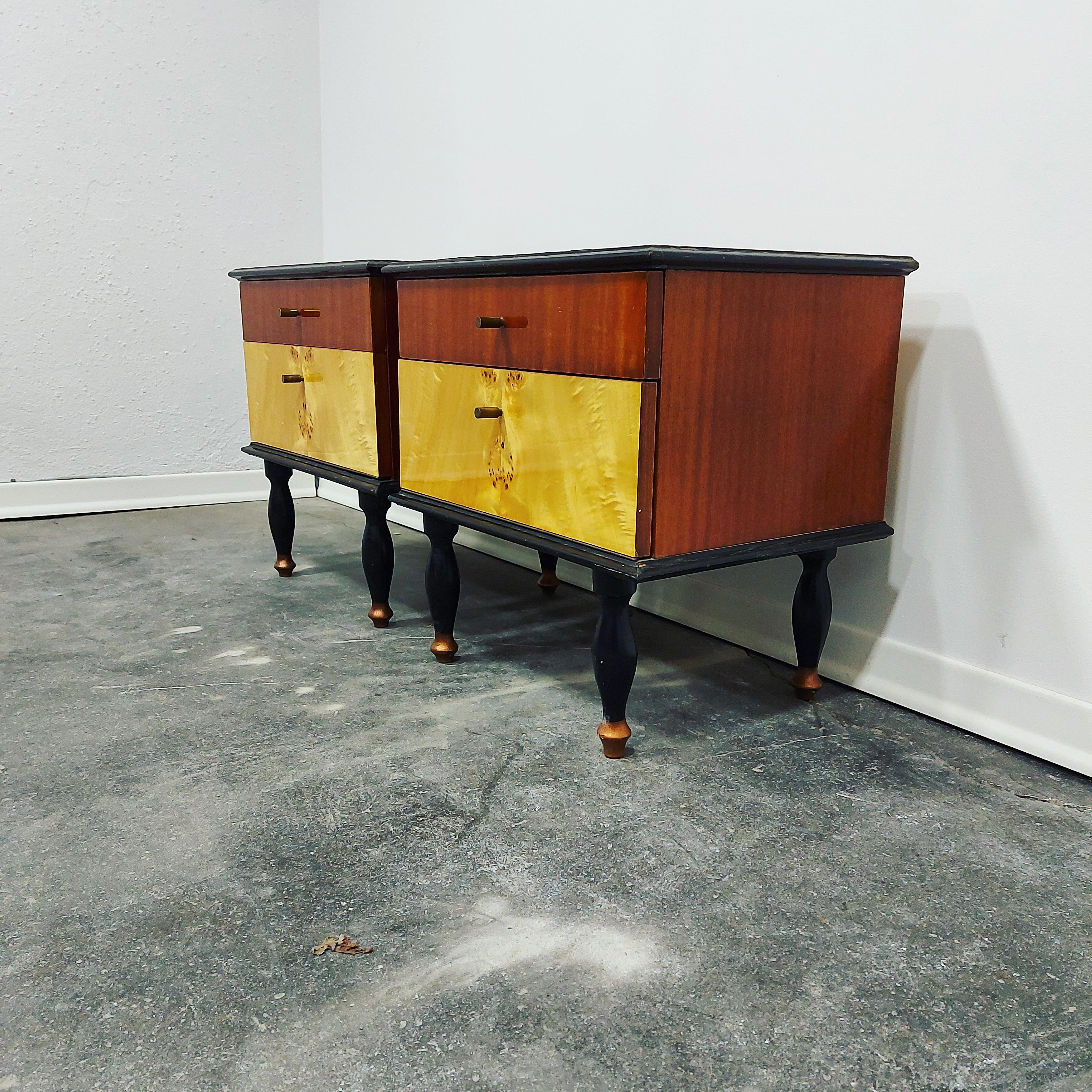 Mid-Century Modern Bedside Table/ Nightstand, 1960s For Sale