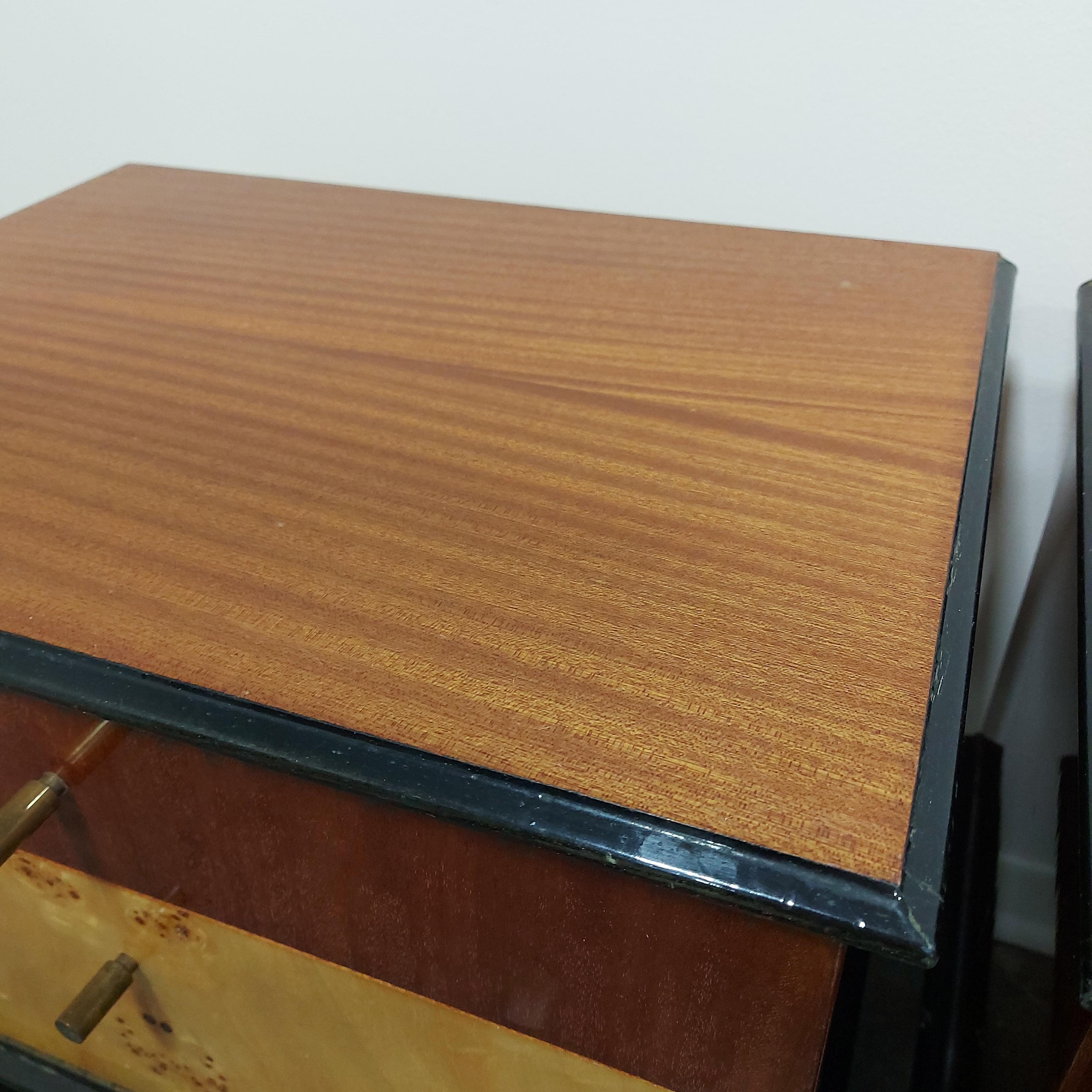 Slovenian Bedside Table/ Nightstand, 1960s For Sale