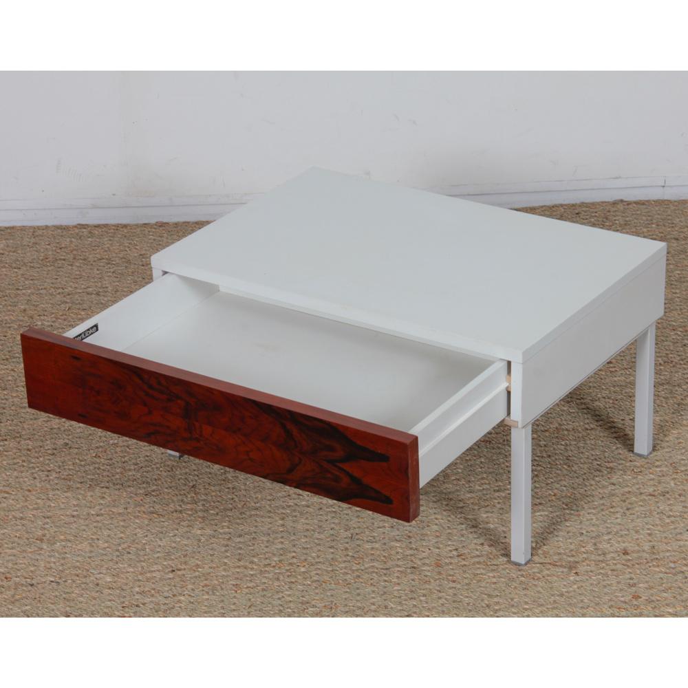Rosewood Bedside table produced by Interlübke, 1960s For Sale