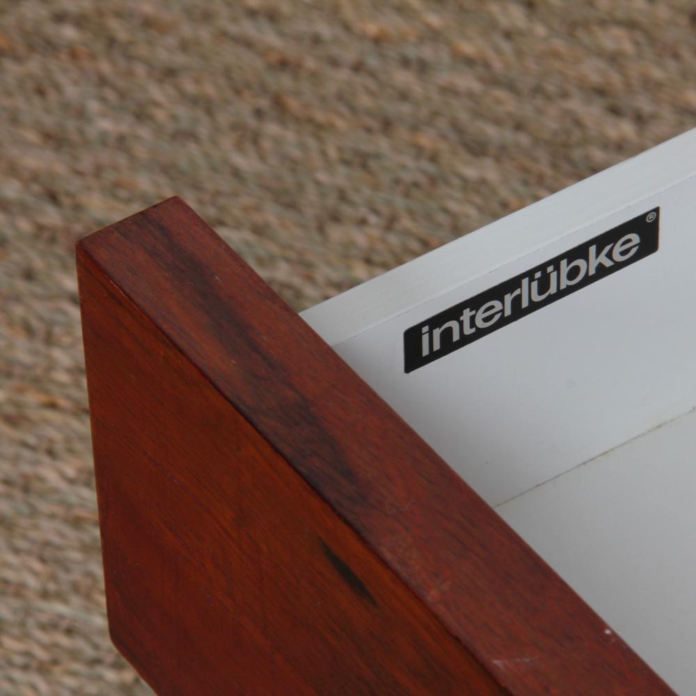 Bedside table produced by Interlübke, 1960s For Sale 1