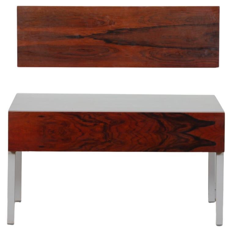 Bedside table produced by Interlübke, 1960s For Sale