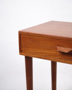 Bedside Table/Side Table In Teak, Danish Design From 1960s