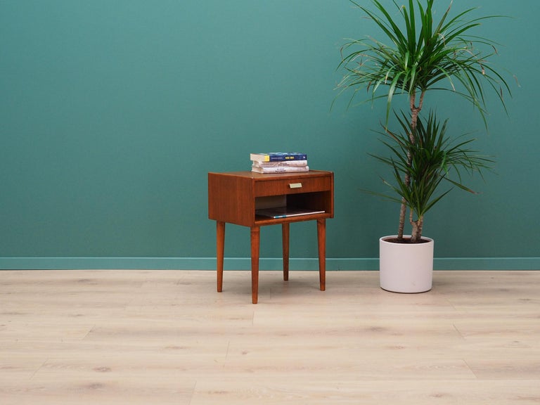 Bedside Table Vintage Danish Design Retro at 1stDibs