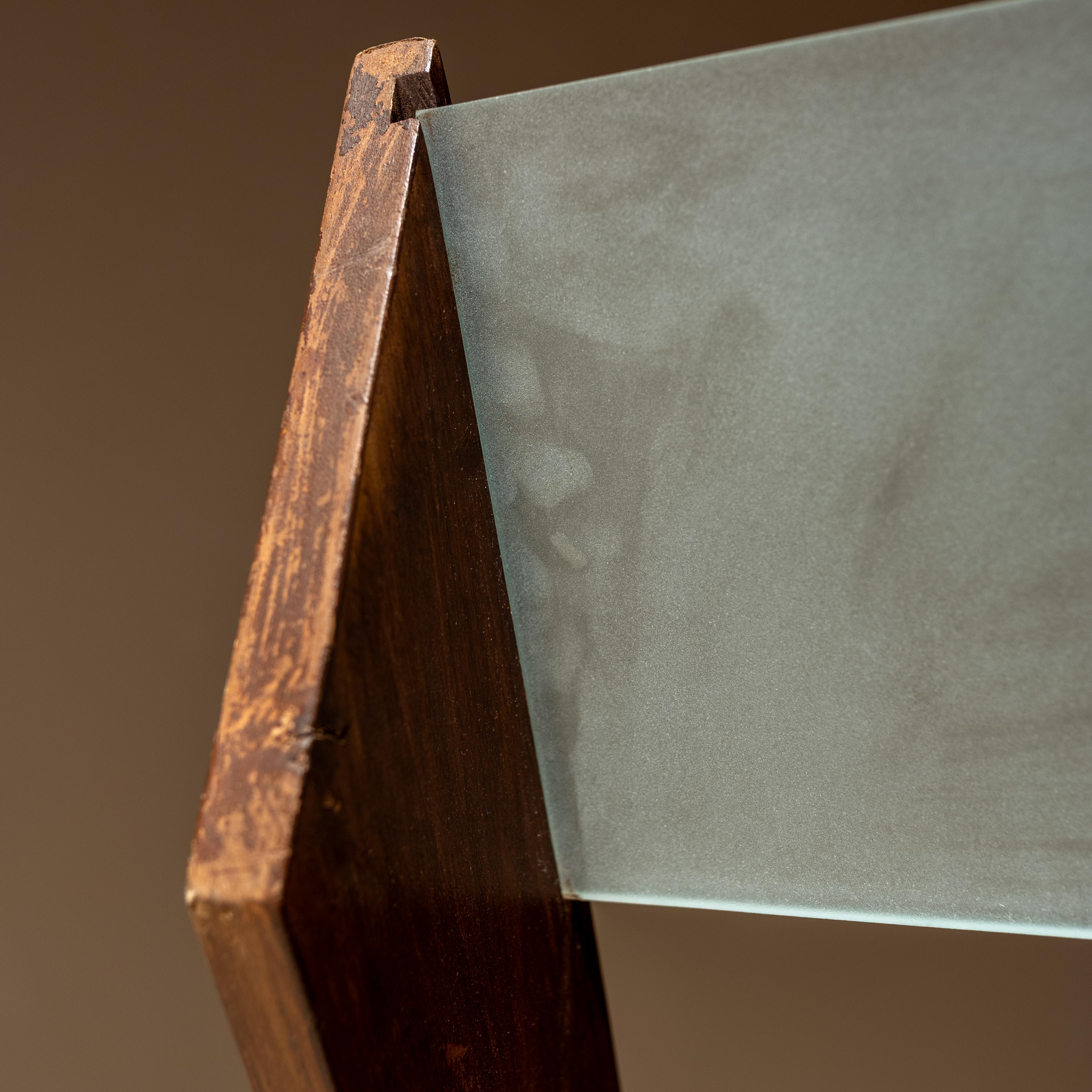 Bedside Table with Lamp by Pierre Jeanneret, Chandigarh For Sale 8