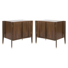Bedside Tables by Jorgen Clausen, Denmark, 1950s