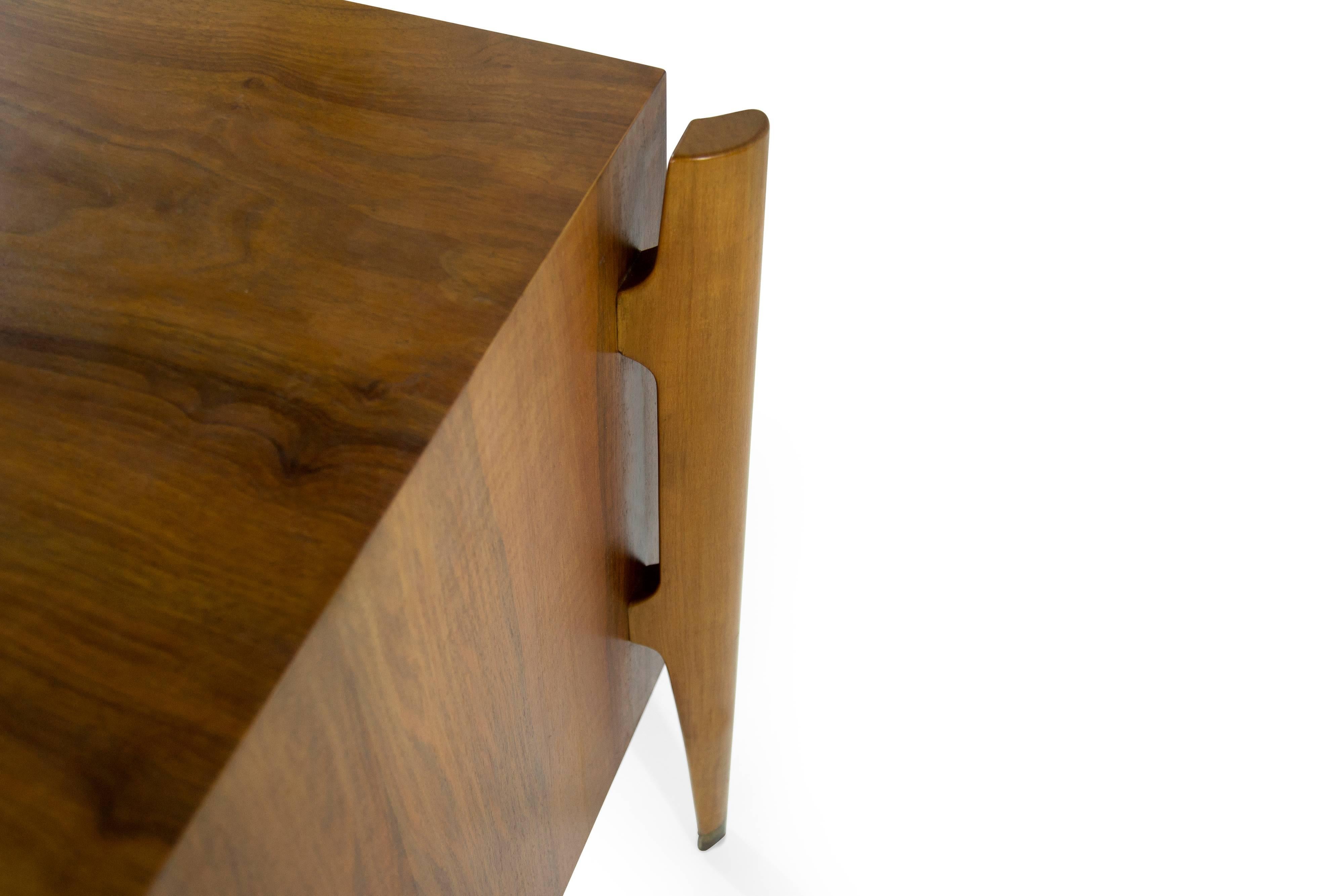 Bedside Tables by Jorgen Clausen in Rosewood, Denmark, 1950s 4