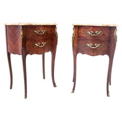 Bedside Tables, France, Around 1900, Renovated