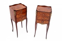 Bedside tables, France, late 19th century.